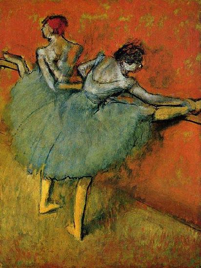 Edgar Degas Dancers at The Bar